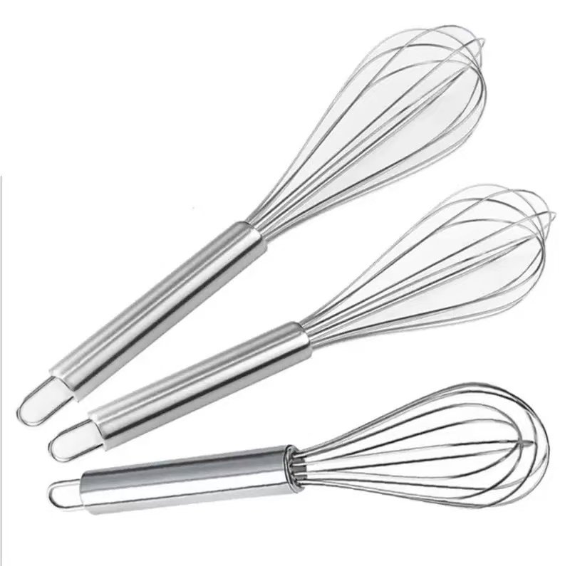 6线不锈钢手动打蛋器 厨房DIY搅拌器蛋糕烘焙用品工具 egg beater