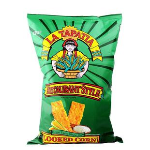 TORTILLA CHIPS283.5g老款LA TAPATIA美国墨西哥少女玉米片餐厅口