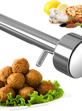 不锈钢肉丸子勺沙拉三明治制作勺肉丸神器Falafel Scoop Maker豆