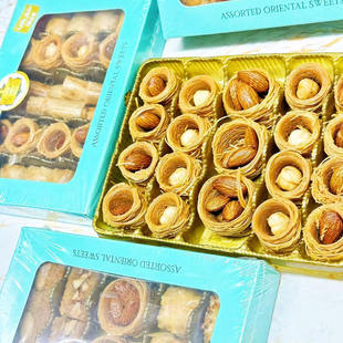 土耳其式糕点甜品即食Turkish pastry Sweet点心心baklava千层饼