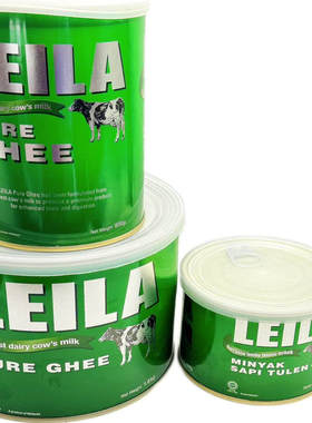 PURE GHEE1600G牛油Cow milk黄油India点心用LEILA起酥油米饭烘培
