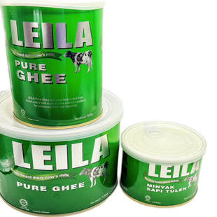 PURE milk黄油India点心用LEILA起酥油米饭烘培 GHEE1600G牛油Cow