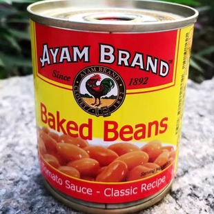 Baked Beans番茄汁焗豆即食红豆白豆230G茄汁豆五谷杂粮豆类豆子