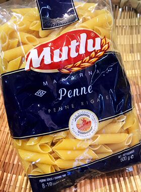 Style Pasta500g意大利面条面条PENNE RIGATE两头尖面条土耳其进