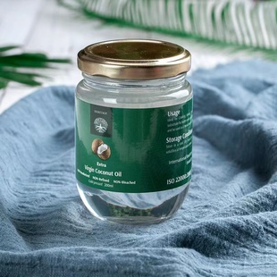 斯里兰卡椰子油Virgin Coconut oil200ml冷压榨 食用按摩多用即食