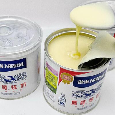 鹰唆炼奶350g加糖炼乳烘培蛋挞