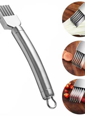 Scallion cutter不锈钢切葱丝刀 切葱器切丝神器大葱刀葱苗刀