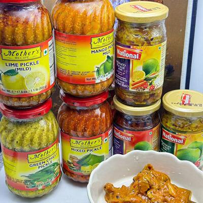 india印度混合柠檬芒果辣椒酱