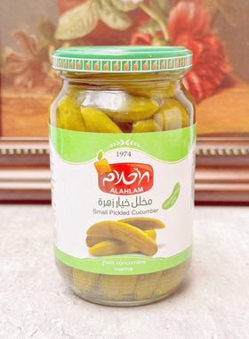 Cucumbers酸青瓜没加糖即食爽口酥脆腌菜泡菜酸小黄瓜叙利亚进口