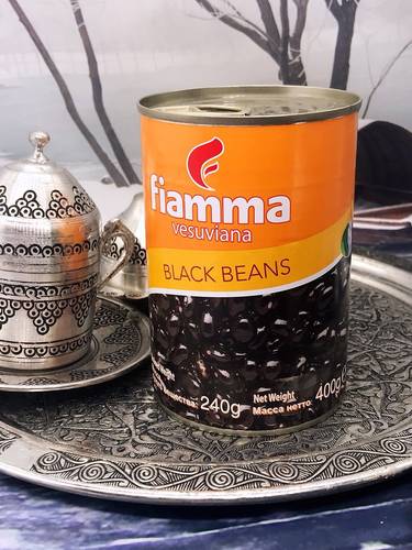 Black Beans in brine 400g意大利进口黑豆罐头 豆类 豆子即食