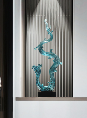 酒柜办公室水晶摆件创意新中式