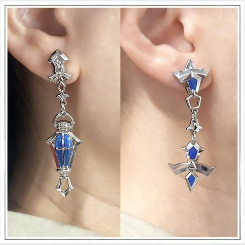 菲林斯耳坠菲林斯周边挪德卡莱二次元游戏周边饰品提灯耳饰