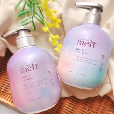 新版~日本花王melt洗发水休息美容柔顺滋润护发素清洁顺滑洗发乳