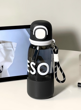 2026新款女生高颜值夏日水杯耐高温食品级可装开水塑料杯子pp材质