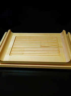 促销寿司盛台白木寿司台刺身料理盛器木托盘茶盘水果盘书卷寿司板