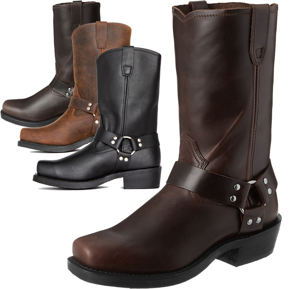 WESTERN COWBOY BOOTS MEN COMBAT BOOTS SHOES PLUS SIZE 39-48