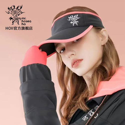 hoii后益拼色高尔夫夏季防晒衣