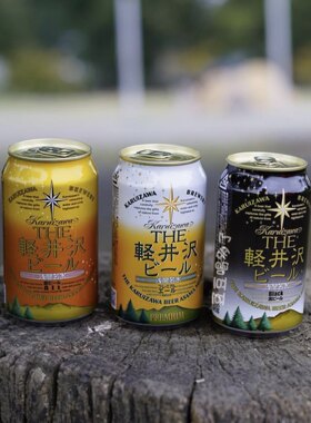 现货 日本THE轻井沢ビール浅間名水 果香可可焦糖麦芽手工啤酒