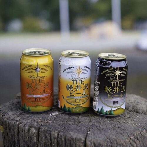 现货 日本THE轻井沢ビール浅間名水 果香可可焦糖麦芽手工啤酒