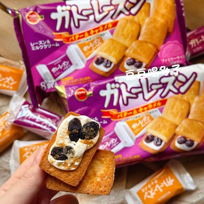 布尔本葡萄干朗姆酒奶酥夹心软饼