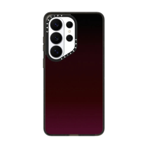 CASETiFY酒红暗黑渐变时尚手机壳