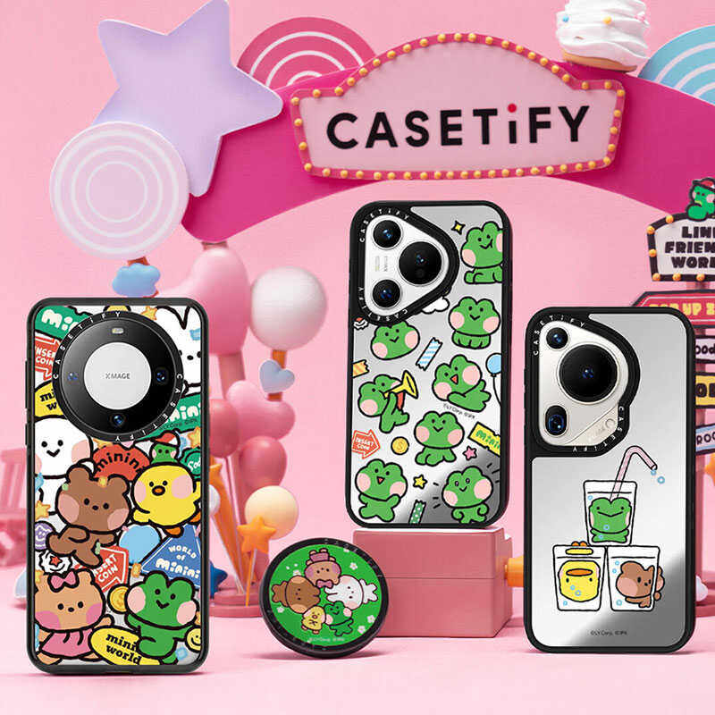 CASETiFY华为卡通青蛙minini联名