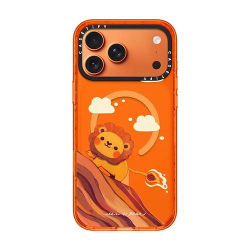 现货CASETIFY小狮子适用苹果iPhone16/17 pro max卡通磁吸手机壳时尚15/14/13高级可爱萌趣17air艺术家保护套