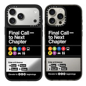 现货CASETIFY正品 Max防摔手机壳创意14高端air轻奢15暗黑风字母路标保护套 Pro 最后召唤适用苹果iPhone16