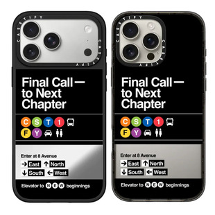现货CASETIFY正品最后召唤适用苹果iPhone16/17 Pro Max防摔手机壳创意14高端air轻奢15暗黑风字母路标保护套