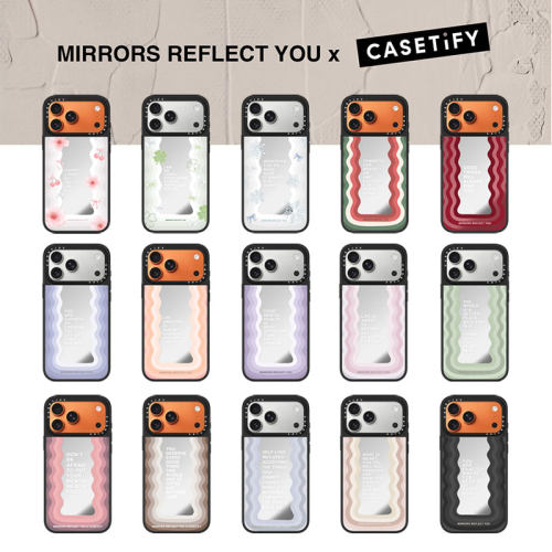 casetify网红波浪纹励志语录壳子