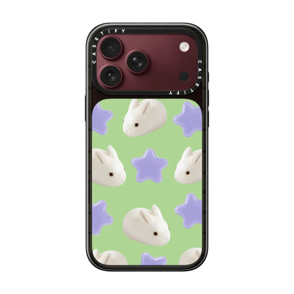 CASETIFY果冻小兔星星果绿手机壳