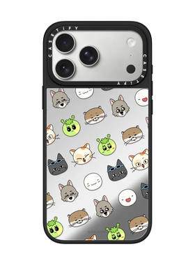 现货CASETiFY正品联名BBNEXDO门童印花图案适用苹果iPhone17 pro max防摔手机壳卡通16/15趣味小动物14保护套