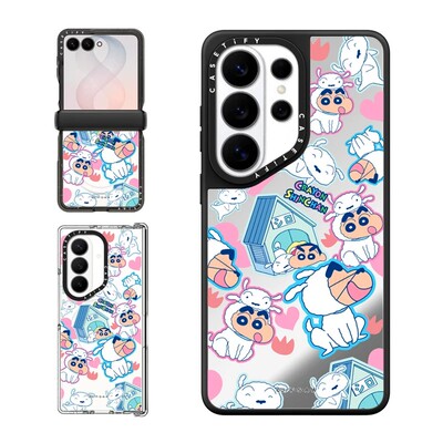 CASETiFY蜡笔小新定制小白手机壳