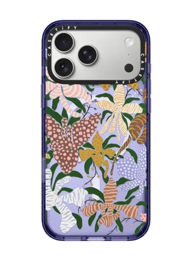 现货CASETiFY正品幽兰小花适用苹果iPhone16/17 Pro Max防摔手机壳甜美15/14/13/air清新浪漫荒野美学保护套