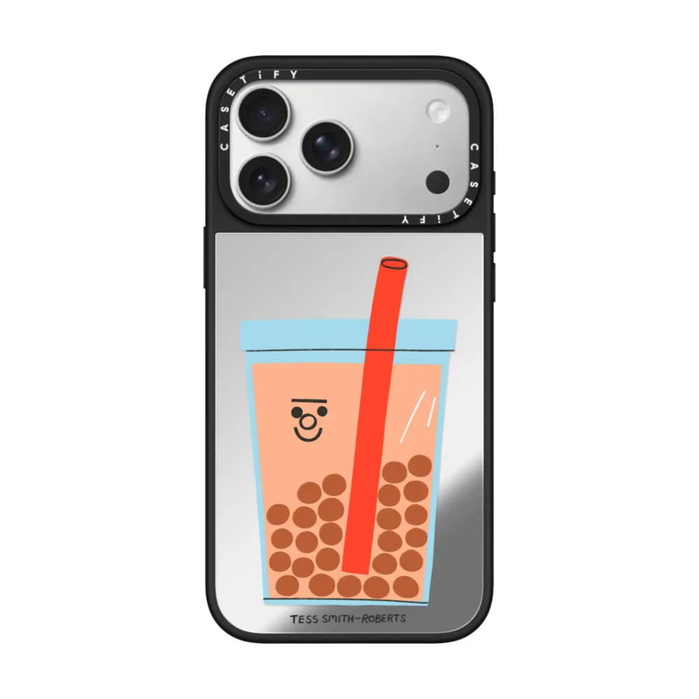 CASETiFY英国插画师珍珠奶茶壳子