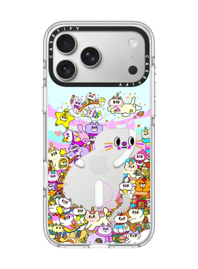 现货CASETiFY正品喵星人的奇幻梦境适用苹果iPhone 16/17 Pro Max防摔手机壳15/14/13/air卡通趣味高端保护套