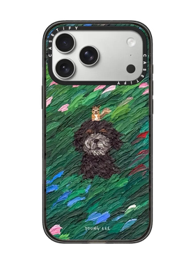 现货CASETiFY正品艺术家Young Lee适用苹果iPhone 16/17 Pro Max防摔手机壳时15/14/13/air灵动软萌小动物套
