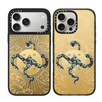 CASETiFY宫里的世界好运蛇手机壳