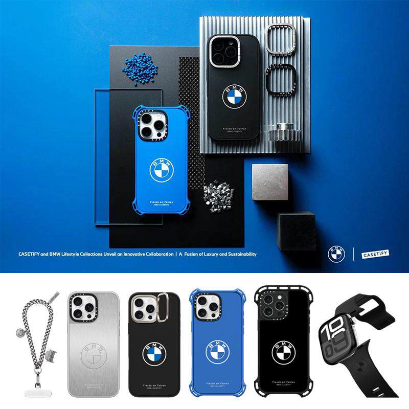 现货正品CASETiFY联宝马BMW适用苹果iPhone16 pro max防摔磁吸手机壳高端15/14/13奢华高级限量16e时尚个性套