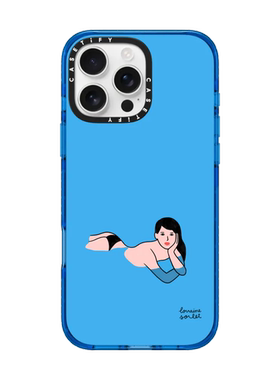 现货正品CASETiFY水的幻想适用苹果iPhone 16 pro max磁吸防摔手机壳15/14/13清新蓝色女生16e小众夏天保护套