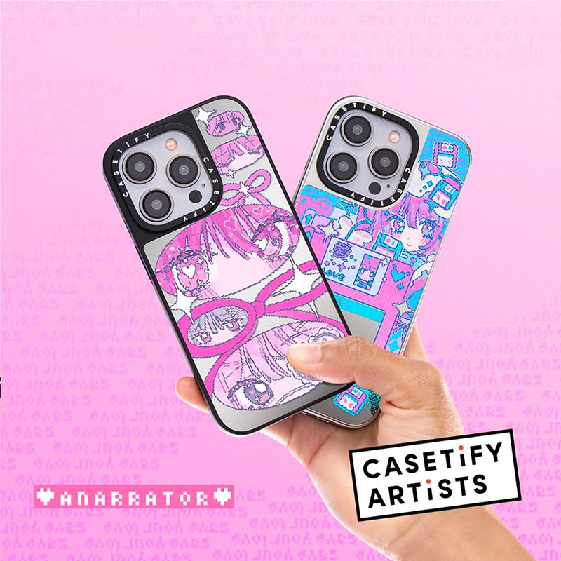 像素艺术CASETiFY二次元苹果16pm
