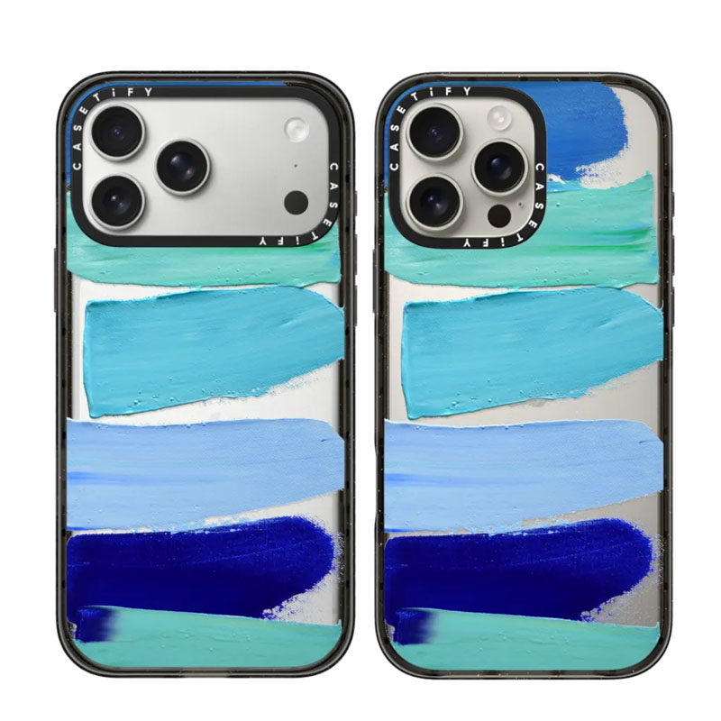 现货CASETiFY正品海洋蓝调适用苹果iPhone16/17 Pro Max全包防摔手机壳个性14/13轻奢17 air潮流15艺术保护套