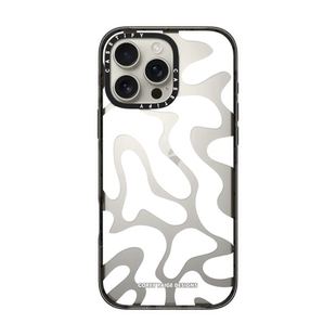 CASETiFY白色抽象形狀適用蘋(píng)果iPhone max磁吸防摔手機(jī)殼潮牌藝術(shù)15 13高級(jí)簡(jiǎn)約16e保護(hù)套 pro 現(xiàn)貨正品
