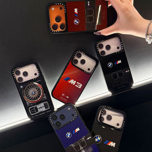 现货CASETiFY正品联名BMW宝马适用苹果iPhone17 Pro Max磁吸手机壳创意潮流16/15高端限量版14奢华时尚保护套