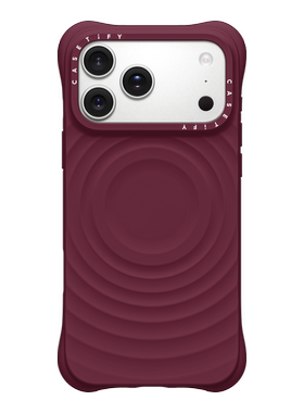 现货CASETiFY明星同款桑绒紫波漾壳适用苹果iPhone17 pro max波浪手机壳创意硅胶17air好看16/15紫色保护套14