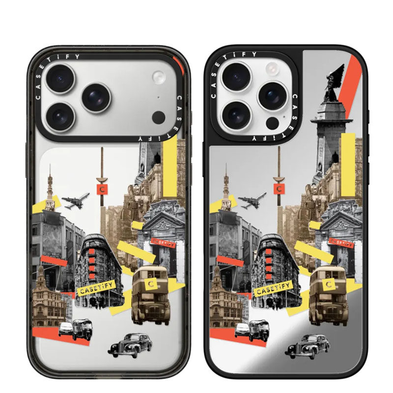 现货CASETiFY正品城市巡玩之外滩旧忆适用苹果iPhone16/17 Pro Max防摔手机壳创意15/14/air时尚13文艺保护套