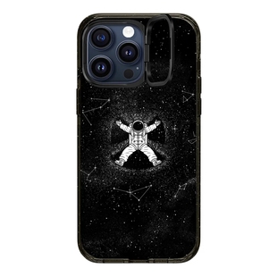 现货CASETiFY重力雪天使适用苹果iPhone15 pro max黑色宇航员手机壳创意14 12高级感繁星华为防摔保护套潮