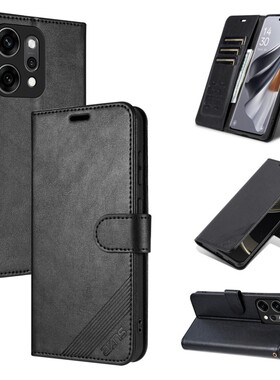 适用OPPORENO14手机壳皮夹OPPOPLA110保护套翻盖外壳6.59英寸REN014软壳R0N014防摔RENE14磁扣RONO14钱包款RA