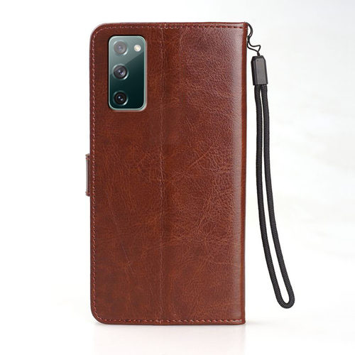 适用三星SM-G7810手机壳6.5英寸S20 FE外壳翻盖Galaxy S20 FE 5G保护套皮夹smg7810男士SM一G7810钱包款samsu