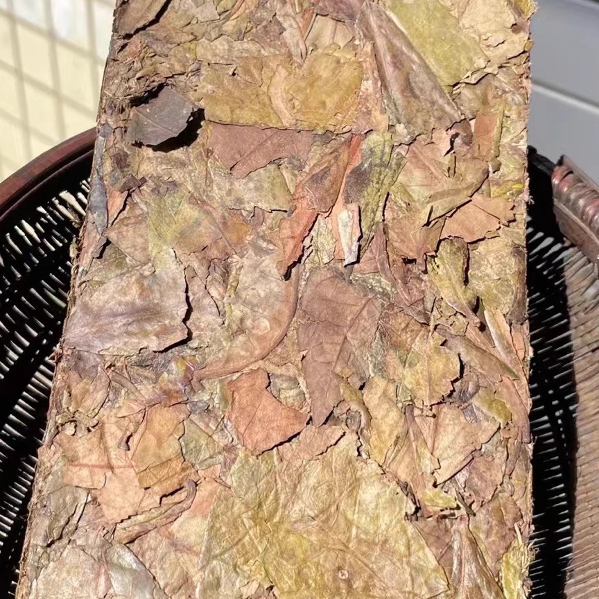 2019年传统工艺野生古树农家生晒霜降老茶婆